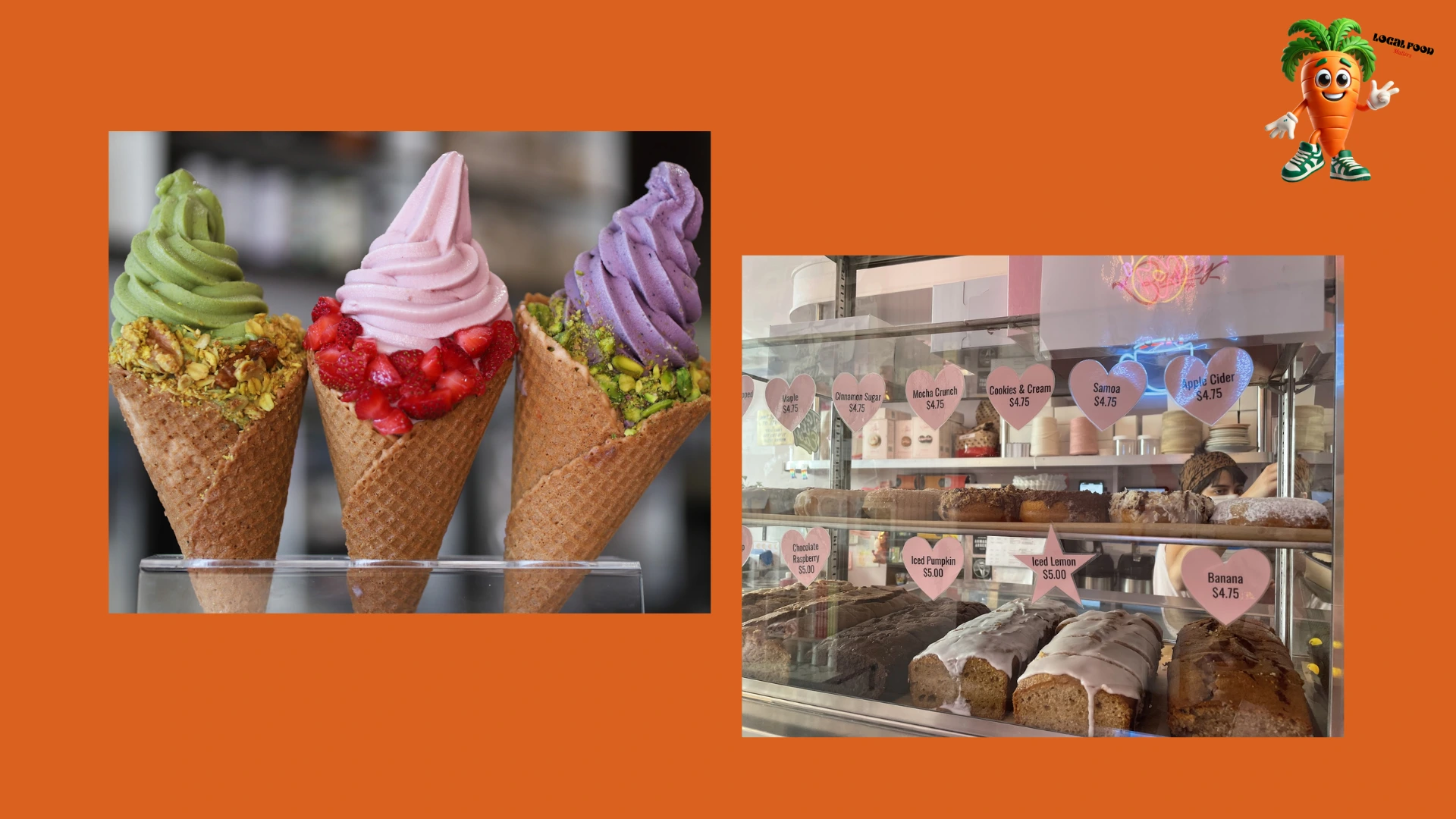 Best Vegan Desserts in Los Angeles : 3. Yoga-urt (Santa Monica, Echo Park, Glendale & Granada Hills) 4. Erin McKenna’s Bakery (Santa Monica & Larchmont Blvd)