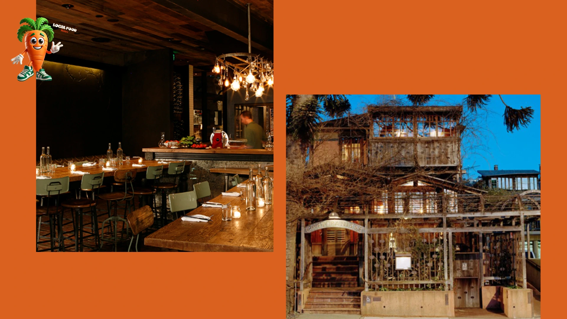 Best Places for the Best Food for Dinner in California: 3. Chez Panisse, Berkeley, 4. Gjelina, Venice